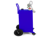 30 Gallon Caddy Tank Storage Drum Diesel Fuel Transfer with Universal Wheel Blue JGC30 Pantone 2748C 81799424