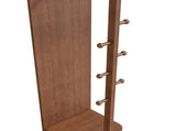 Full-length mirror solid wood rubber wood glass, 65.7*17.7in Large mirror 35197310