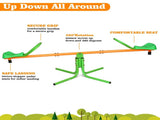 360 Degree Rotation Outdoor Kids Spinning Seesaw Sit and Spin Teeter Totter Outdoor Playground 03646310