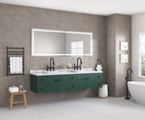 72*32 bathroom led mirror is multi-functional and each function is controlled by a smart touch W2152130266