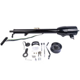 28" Black Stainless GM Tilt Steering Column with Key & Adapter R91004BK-28" 94902148