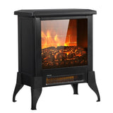 SF512-14A 14 inch 1400w Freestanding Fireplace Fake Wood / Single Color / Heating Wire / One Rocker 02706015