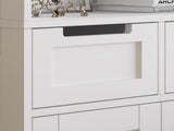 MDF Spray Paint 4 Doors 1 Pump Bathroom Cabinet White 26753430