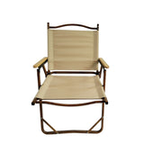 Comfy Foldable Portable Chair with Armrests Aluminium Frame, Travel Kermit Chair Easy to Fold W495107781