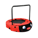 ZNTS XTP003 Assembled children's trampoline happy expression outdoor indoor dual-use ladybug black W171194394