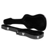 ZNTS Hard-Shell Electric Guitar Case Flat Surface Black suit for GST, GTL 59713955