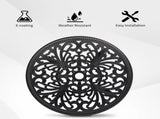Phoenix Cast Aluminum Round Table, Patio End Table Side Table, Cast Aluminum Cocktail Table, Outdoor 96355568