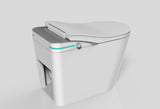 Smart Toilet with Built-in Heated Seat, Tankless Toilet with Autoing, Adjustable Seat Temp, W2894P199868