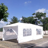 ZNTS 10x20' Wedding Party Canopy Tent Outdoor Gazebo with 6 Removable Sidewalls W1205P153097