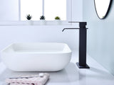 Waterfall Spout Bathroom Sink Single Handle Faucet with Pop-Up Drain 34554201