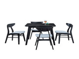 Wooden Dining Set of 2, Modern Soft Upholstered Kitchen Side,Wooden Frame Kitchen W2582P195350