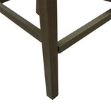 ZNTS Tufted Back Counter Stool B03549036