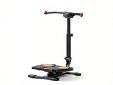 Orange Foldable Ab Twister Board Waist Trimming Workout Equipment with LCD Display for Women And Men 29385002