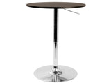 Adjustable Contemporary Bar Table in Brown B202P223291
