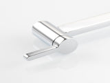 Brass Wall Mounted Foldable Faucet Double Handles Fuacet Cold Water Kitchen Tap Chrome 68951116