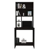 Sawgrass Writing Computer Desk, Hutch, Four Shelves B128P148805