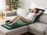 Full Body Electric Massage Mat with Detachable Neck & Foot Kneading Units, Inflatable Lumbar Pillow 80368562