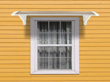 HT-100 x 80 Household Application Door & Window Rain Cover Eaves Brown Board & 28466374