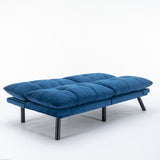 Navy Blue Convertible Folding Modern sofa Bed W570124913