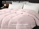 2-Pack Pink Oversized Duvet Inserts. Made from comfortable, breathable fabric, these plump 59933275