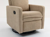 Short plush manual button armchair sofa W547P322818