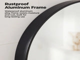 Round Wall Mirror,Bathroom Mirror Shatterproof with Hook,HD Anti-Fog for Over 98118312