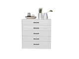 White particleboard with non-woven fabric and melamine laminate, 70*40*93.3cm, single row, layers, 37450552