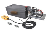 DC 12V Electric Hydraulic Pump Unit Metal Reservoir Double Acting 10 Quart 16003671