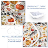 Pumpkin Autumn Leaves Design Quilt Set 3 Pieces King Size All Seasons Bedding Quilt Bed Set with 2 77943134