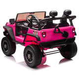 24V Two-Seater Kids Ride On Truck Car W/Parents Control,200w*2,Seat width 20.28in,Four-wheel W1578P188702