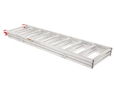 69"X50" Tri-Fold ATV Motorcycle Loading Ramp Pickup Truck Trailer Mower Folding 71285272