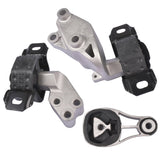 3x Engine Motor & Transmission Mounts Right Left for Smart Fortwo 451 2008-2015 66752437