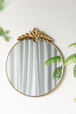 36" x 41" Large Round Wall Mirror with Gold Metal Frame, Circle Accent Mirror for Living Room W2078135194