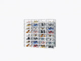 White, Small Size, 32PCS, 33*23*14cm, Shoe Box, Plastic Mesh, Freely Combinable 22838461