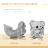 Baby Rocking Hors-Gray 65344177
