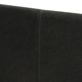 David Tufted Wingback King Bed, Dark Charcoal Grey Velvet B2719P245935