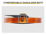Brand new 4/4 natural tiger-striped acoustic violin set includes pitch stickers, tuner, strings, 00914911