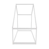 Twin Size Wooden House Bed, WHITE WF199745AAK