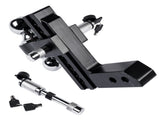 2" Receiver 8" Drop Rise Upgraded Adjustable Trailer Hitch Dual Solid Ball 2" and 2-5/16" 16823396