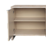 Accent Cabinet Farmhouse Style 4 Door Wooden Cabinet Sideboard Buffet Server Cabinet Storage W1435P151555