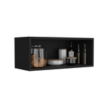 Wally 30" Wide x 12"H Open Wall Cabinet, Wall Shelf, Storage Cabinet, Cube Shelf Bedroom, Office, B200P239112