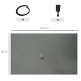 Universal Gazebo Sidewallt Coffee-AS 51312136