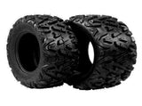 Complete Set of 4 All Terrain ATV UTV Tires 25x8-12 Front & 25x10-12 Rear 6PR Tubeless 87563144