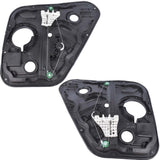 ZNTS Pair Rear Right and Left Window Regulators w/o Motor For Hyundai Tucson 2016-2022 83481D3001 31673792