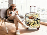 20"/24"/28" 3 pcs/set in PC Spinner Wheel Luggage, Carry on Suitcase, With Printed pattern and 09877553