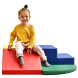 ZNTS Soft Climb and Crawl Foam Playset, Safe Soft Foam Nugget Block for Infants, Preschools, Toddlers, TX296663AAL