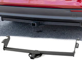 Class 3 Black 2 Inch Receiver Tube Rear Bumper Trailer Tow Hitch Towing Mount Compatible with W3611P453304