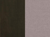 Set of 2 Fabric Upholstered Dining Chairs in Espresso B016P223110