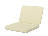 CAROLINA CLUB CHAIR CUSHION SET, BACK CUSHION AND SEAT CUSHION, CREAM, SET OF 2 N775P270212C