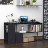 Computer Desk L-Shaped-Black 88526097